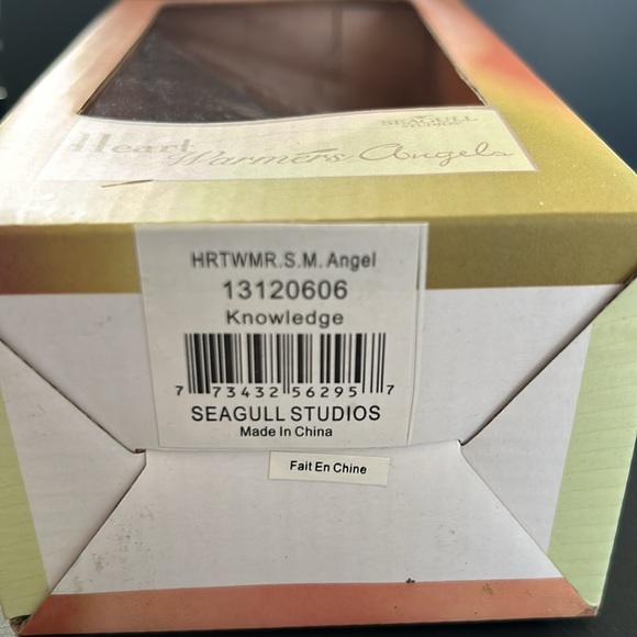 NWT🌟SEAGULL💫 Heart Warmer Angel "Knowledge" - Picture 5 of 8